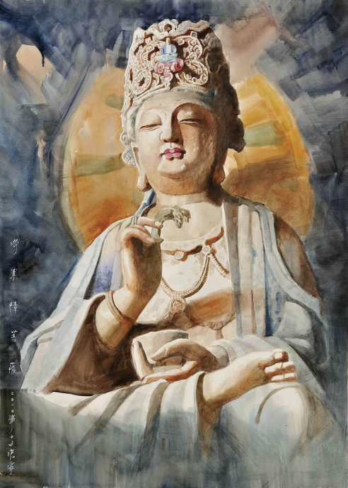 融合傳統與現代之美的最新佛像藝術作品探索