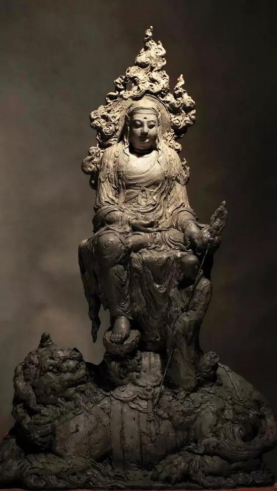 融合傳統與現代之美的最新佛像藝術作品探索