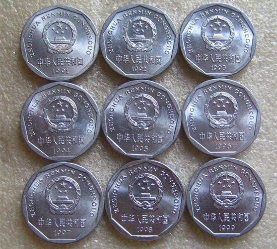 日常小故事中的一角硬幣價格探索