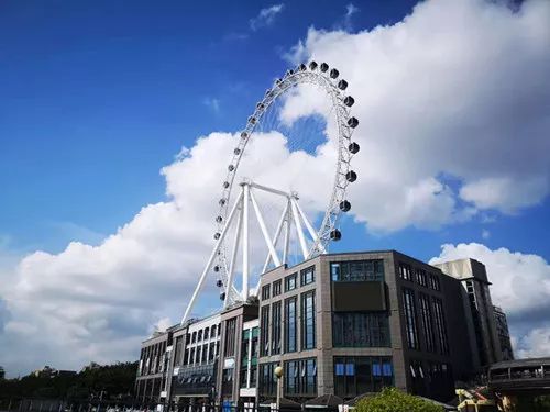 摩天輪新址,摩天輪新址,城市之巔的夢幻旋轉