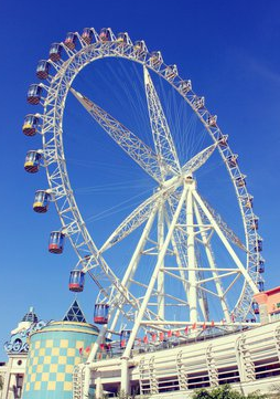 摩天輪新址,摩天輪新址,城市之巔的夢幻旋轉