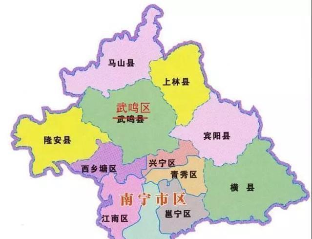 南寧城市地圖更新,多維視角展現城市發展碰撞與觀點探討