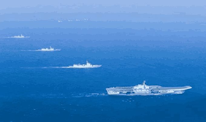 遼寧艦最新出海動態,時代航海者揚帆遠航