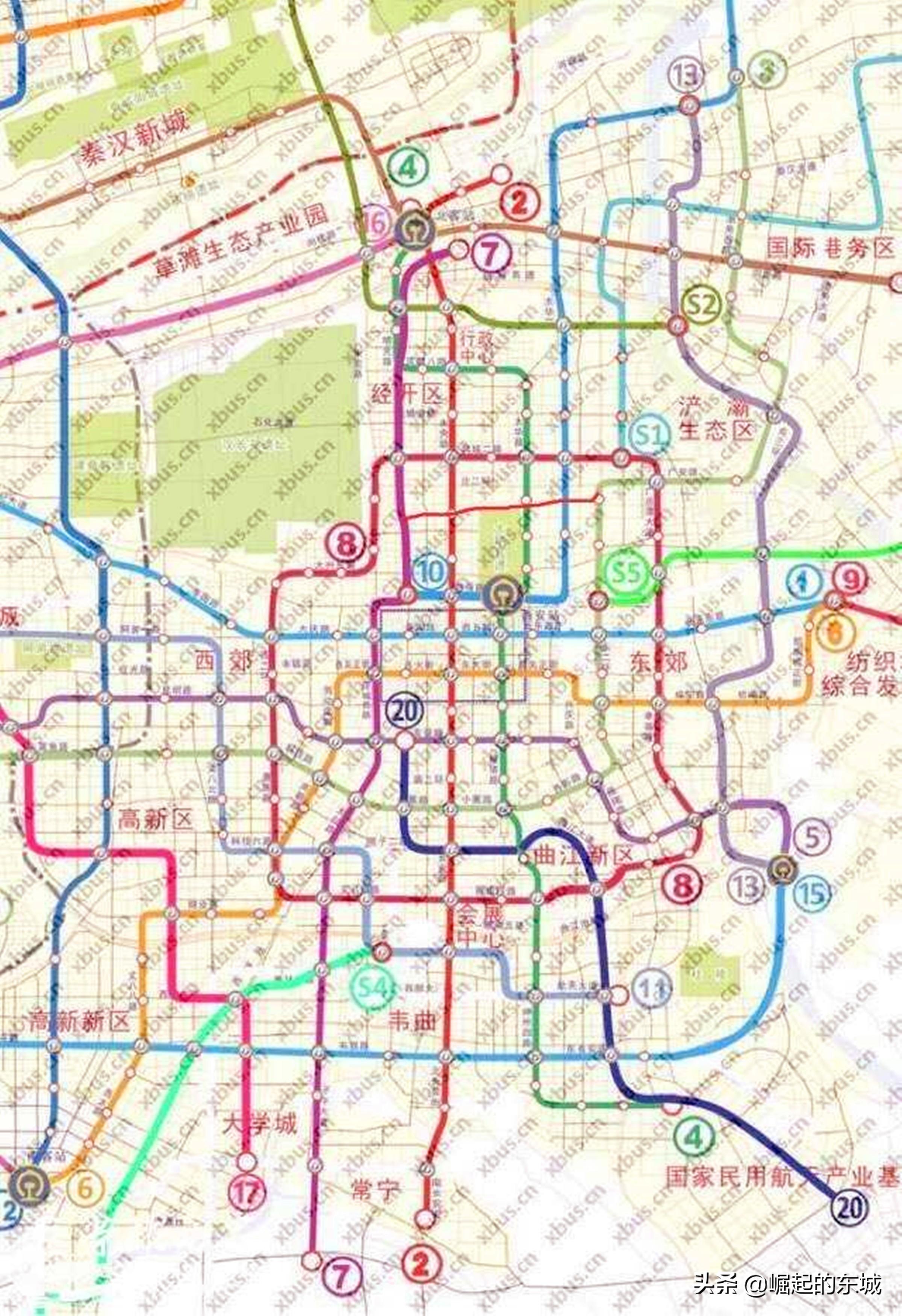 西安地鐵最新規劃,開啟一段溫馨的城市之旅